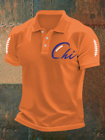 Men's Football Fans Lovers Gameday Casual Top