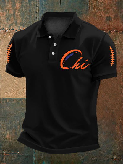 Men's Football Fans Lovers Gameday Casual Top