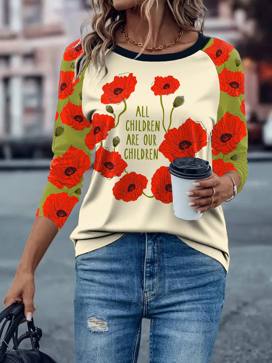 Women's Free&Peace Printed Tops