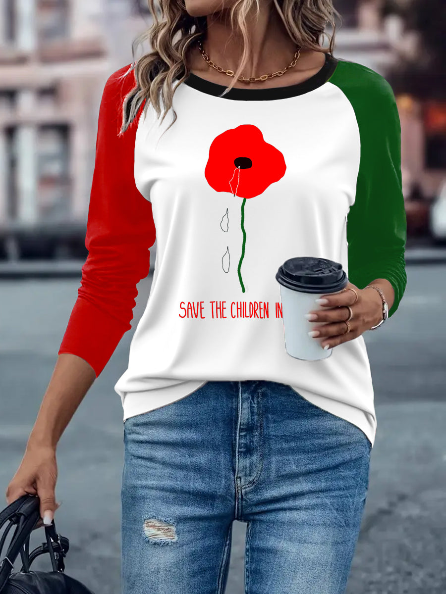 Women's Free&Peace Printed Tops