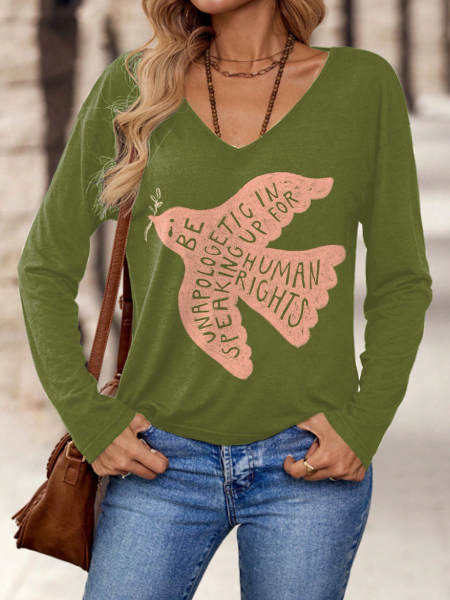 Women's Free&Peace Printed Tops