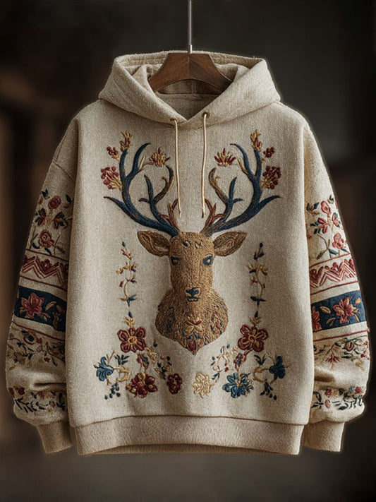 Men's Western Elk Hoodie