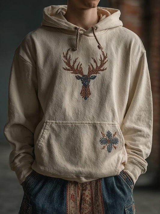 Men's Western Elk Hoodie