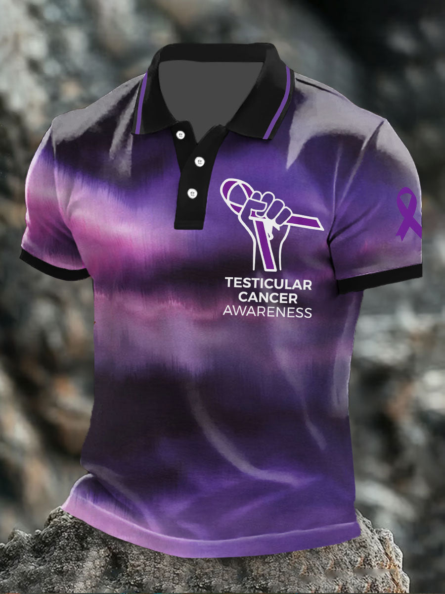 Men's Testicularl cancer awareness Tops
