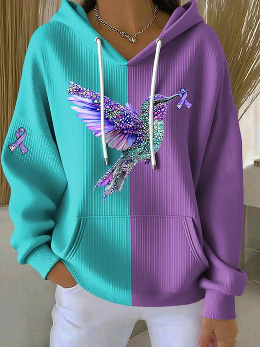 Women's Suicide Prevention Awareness Casual Hoodie