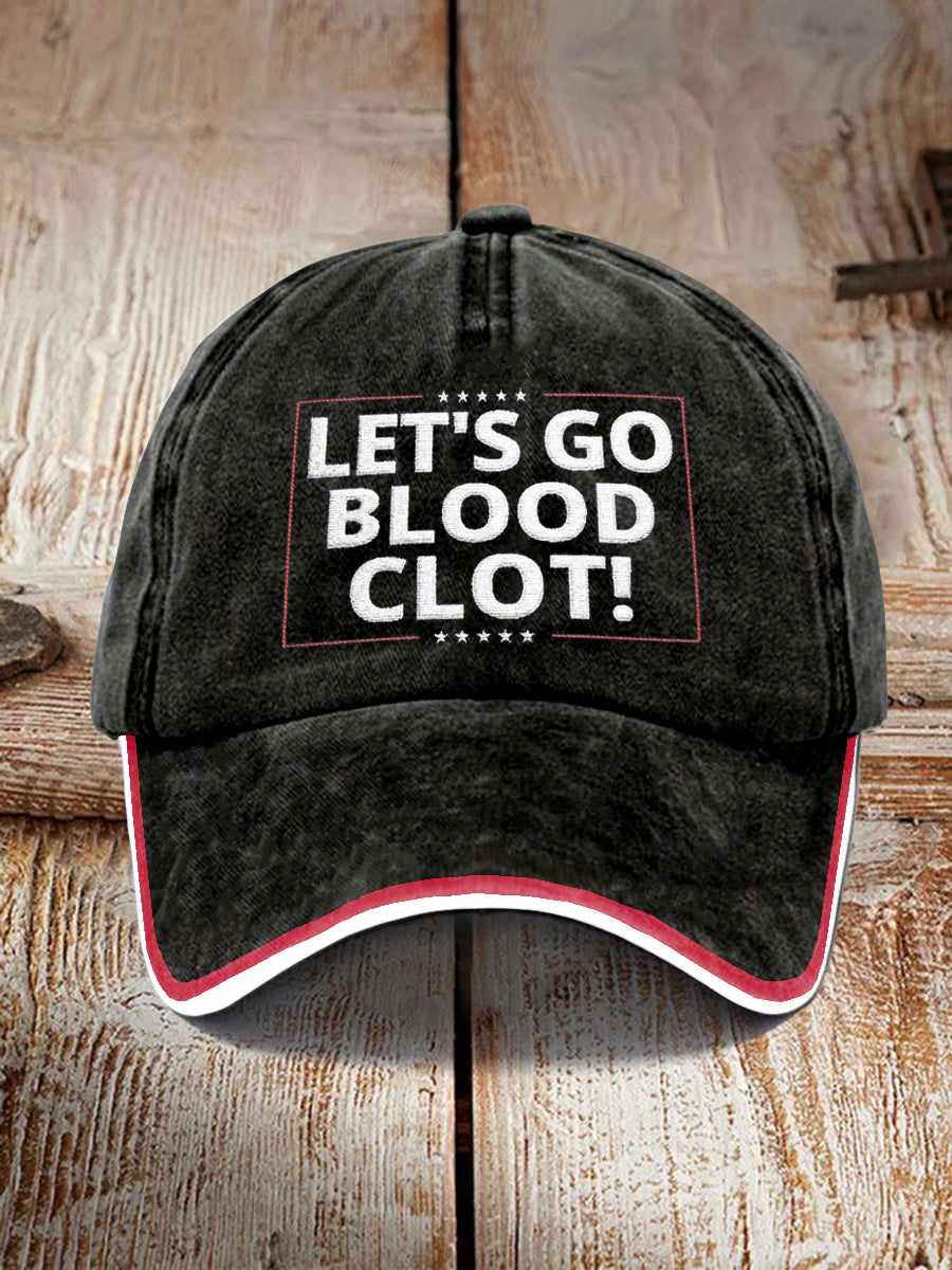 Unisex Resort Let's Go Blood Clot 2025 Print Cap