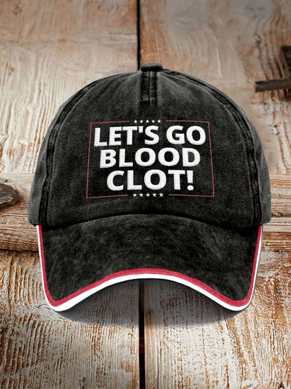 Unisex Resort Let's Go Blood Clot 2025 Print Cap