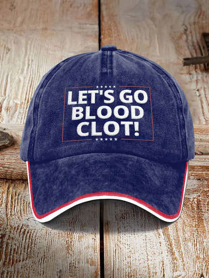 Unisex Resort Let's Go Blood Clot 2025 Print Cap