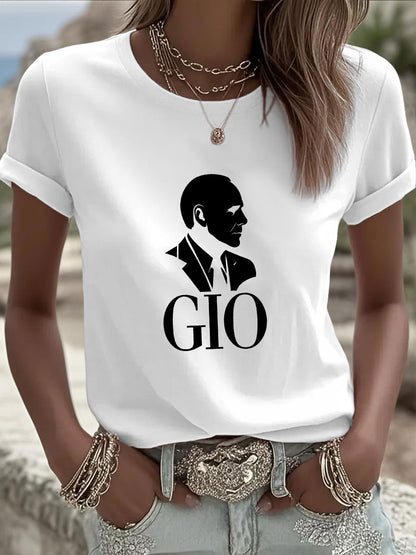 Women's fashion godfather T-shirt