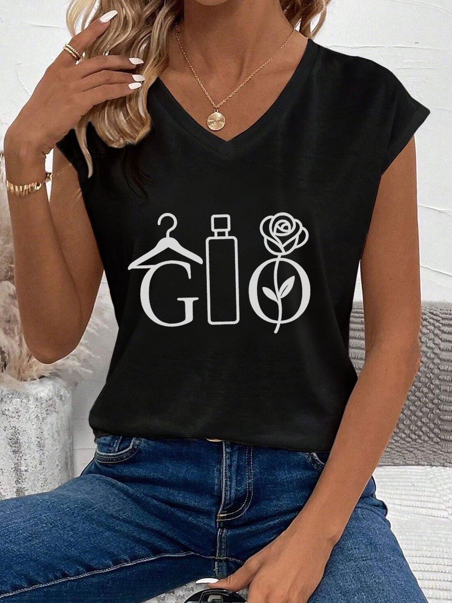 Women's fashion godfather V-neck vest