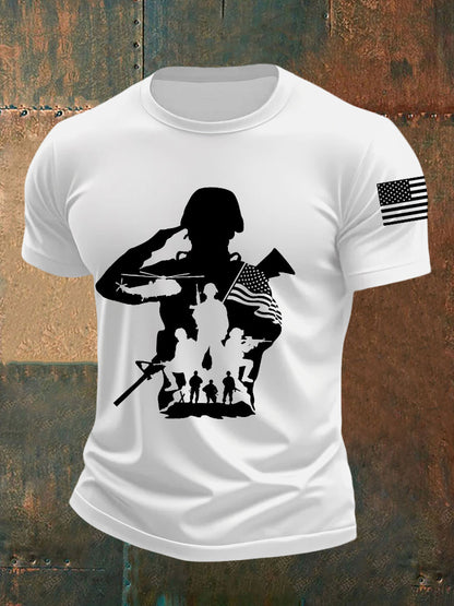 Men's Veterans Day Print T-shirt