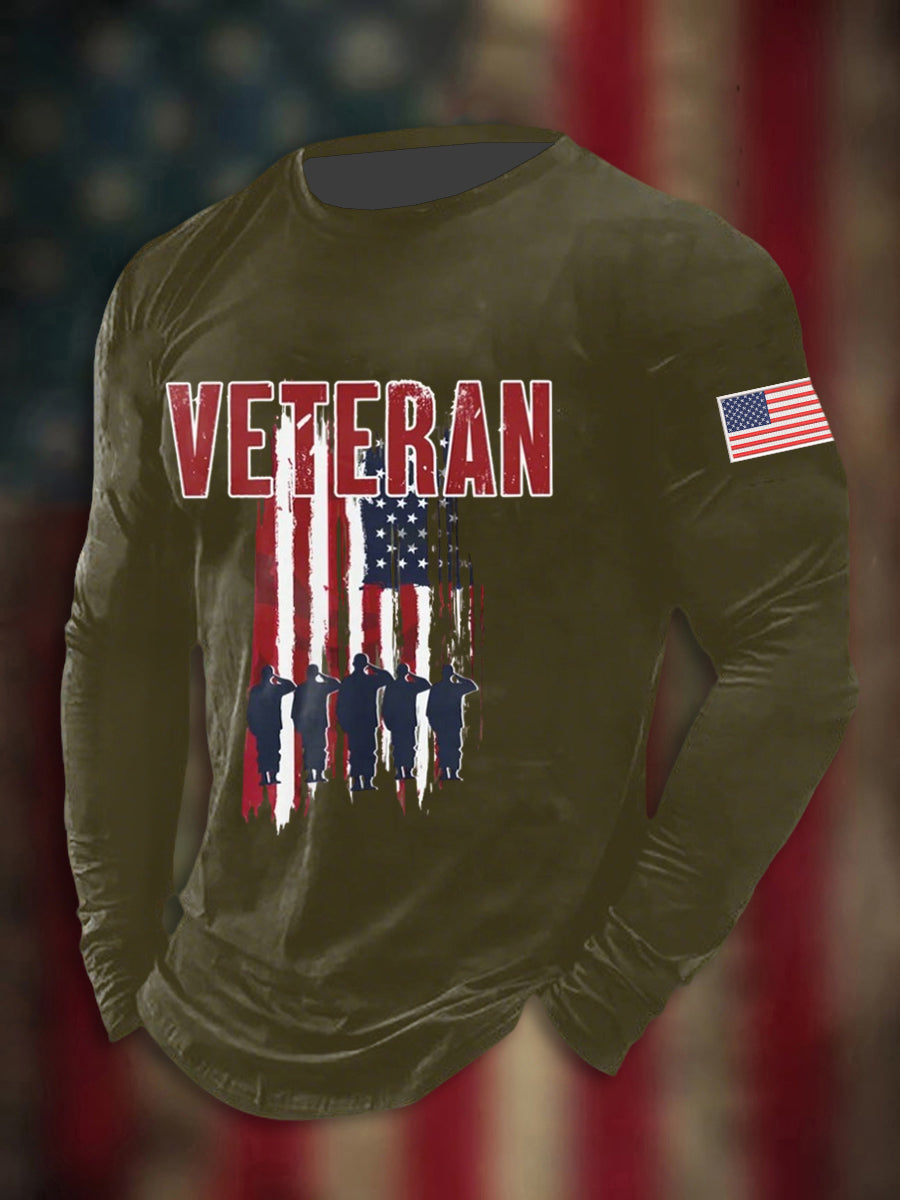 Men's Veterans Day Print T-shirt