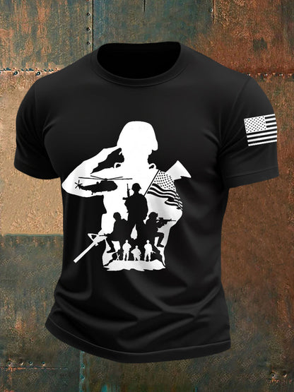Men's Veterans Day Print T-shirt