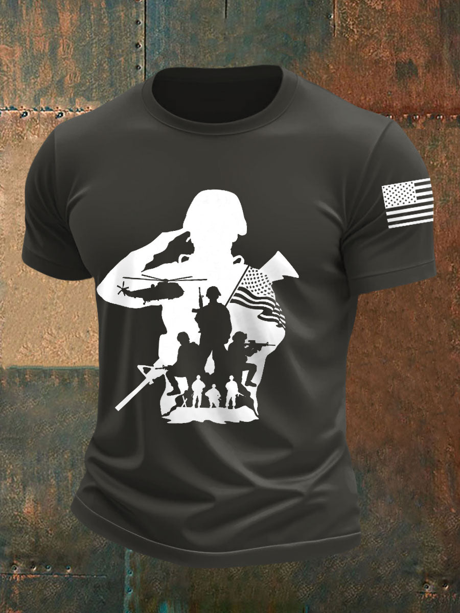 Men's Veterans Day Print T-shirt