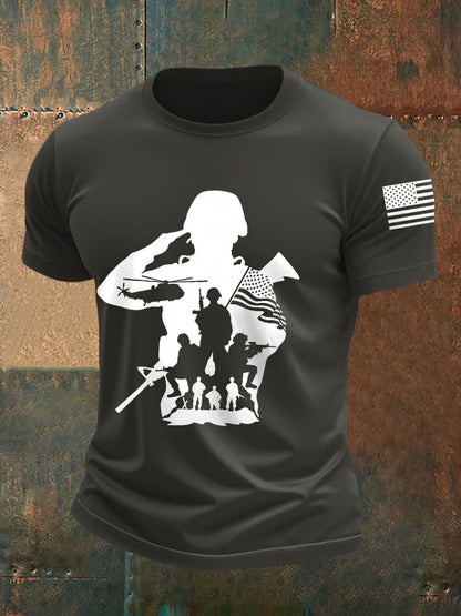 Men's Veterans Day Print T-shirt