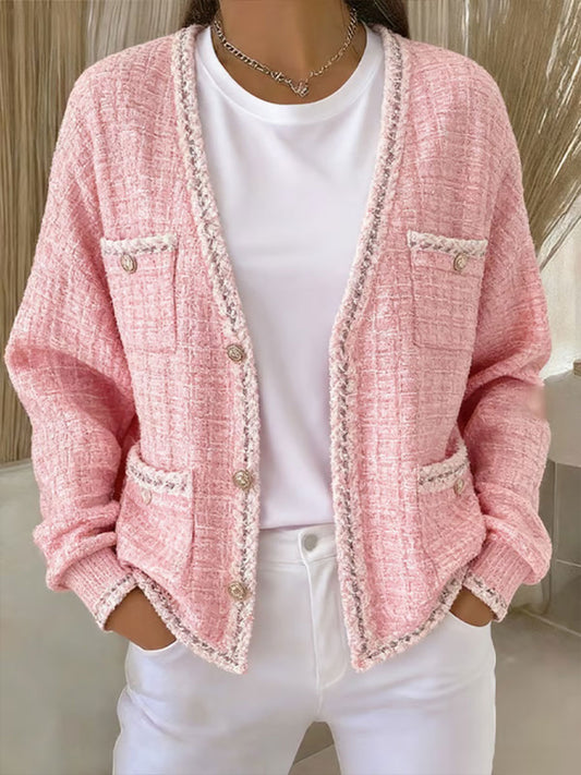 Women's luxurious casual cardigan