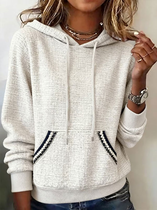 Women's Luxurious Casual Printed hoodie