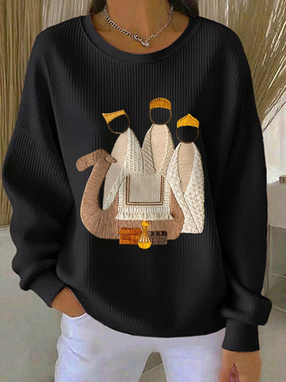 Women's Christmas Jesus Birth Sweatshirts