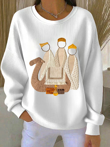Women's Christmas Jesus Birth Sweatshirts