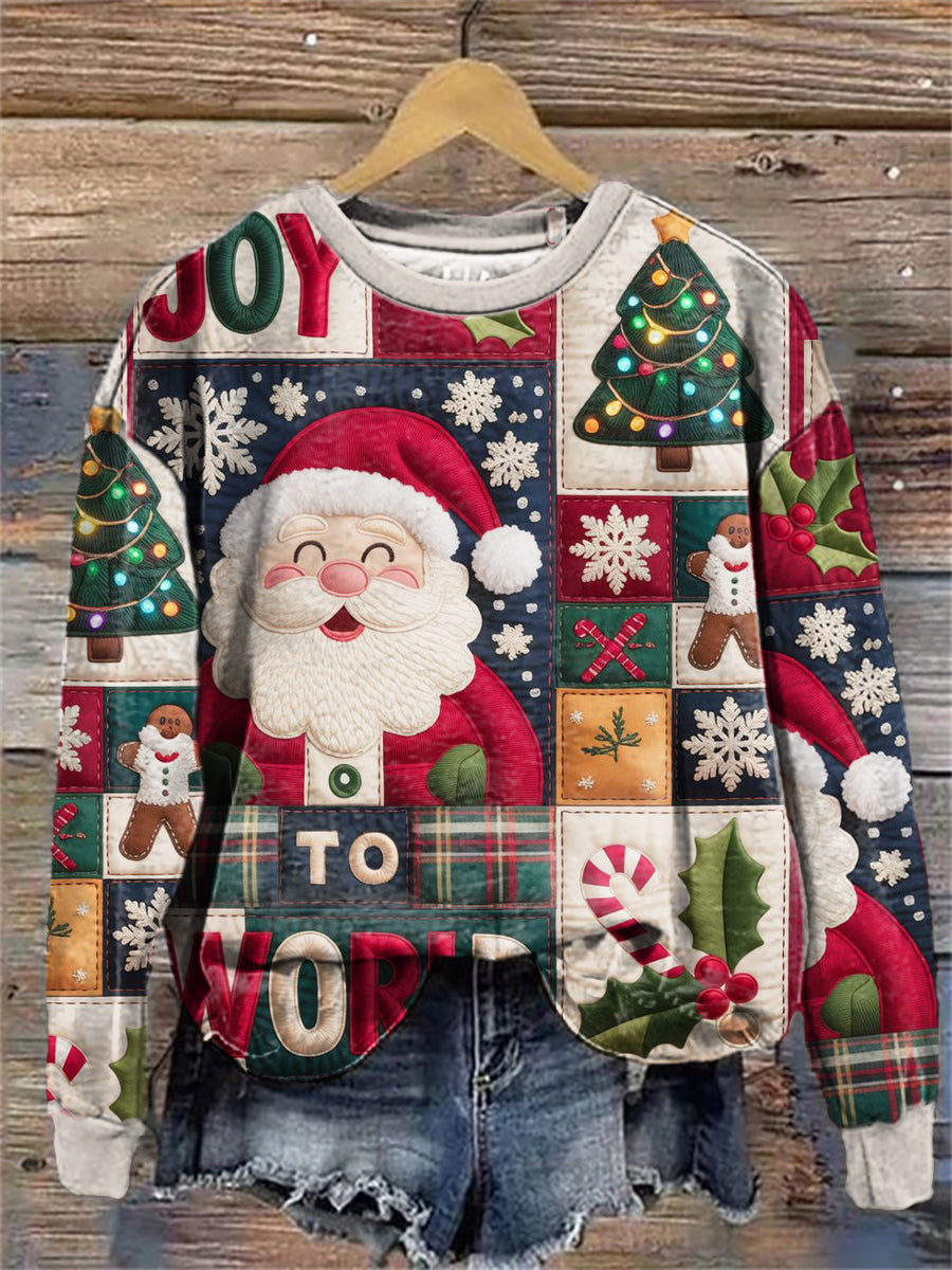 Women's Merry Christmas Print Sweatshirt