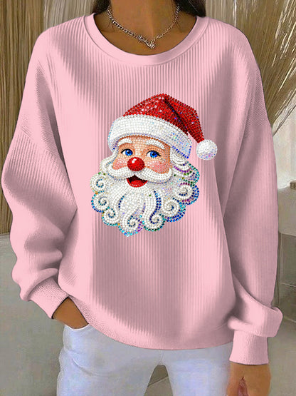 Women's Christmas Print Casual Sweatshirt
