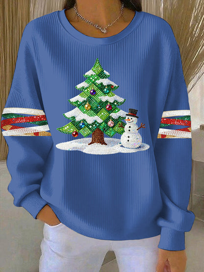 Women's Christmas Print Casual Sweatshirt