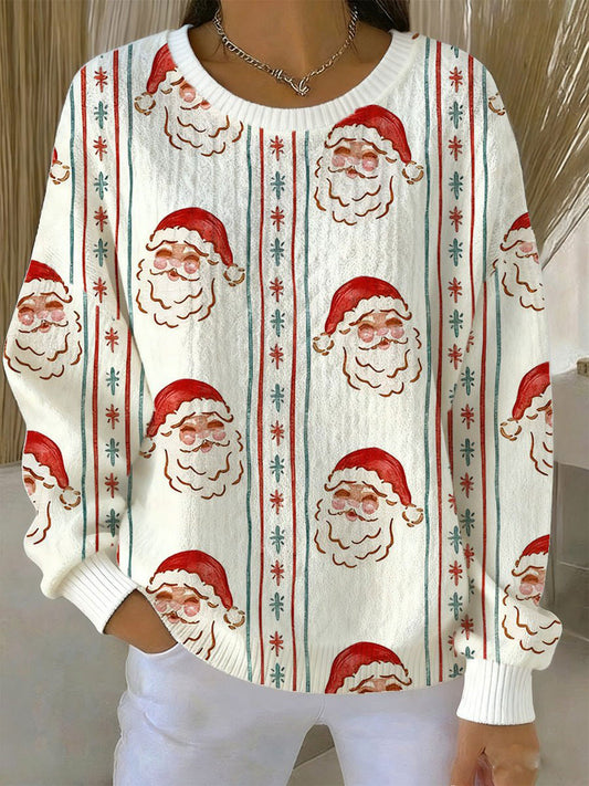 Women's Christmas Santa Sweater