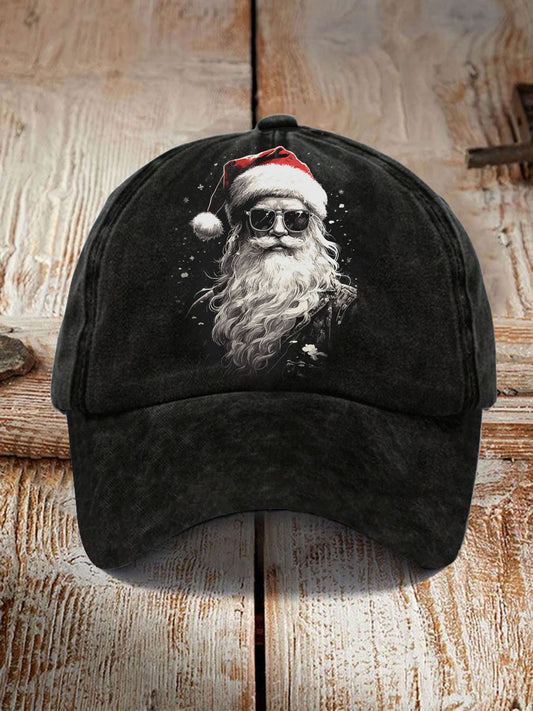 Unisex Sunglasses Santa  Print Hat