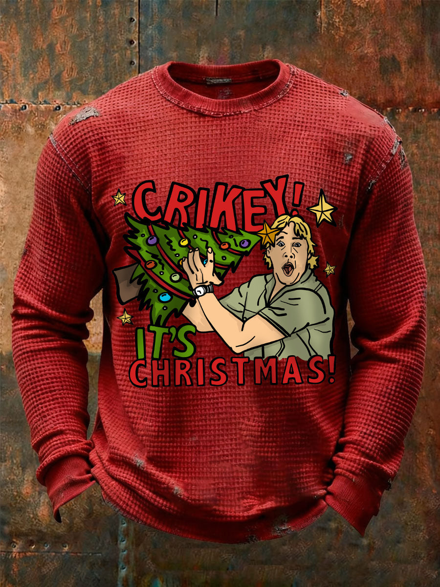 Men's Crikey It’s Christmas Long Sleeve T-Shirts