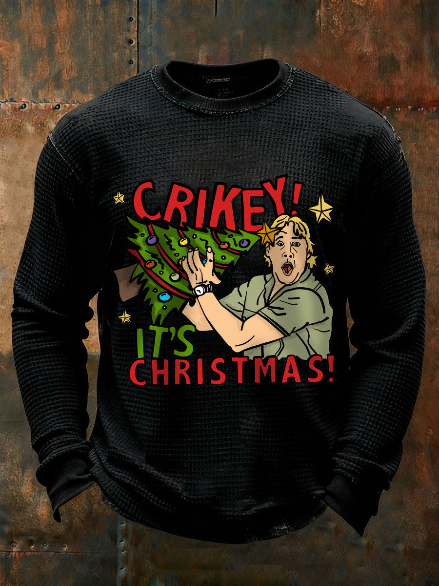 Men's Crikey It’s Christmas Long Sleeve T-Shirts