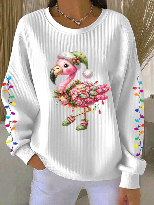 Women's Christmas Print Casual Sweatshirt