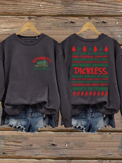 Women's Christmas Print Casual Sweatshirt