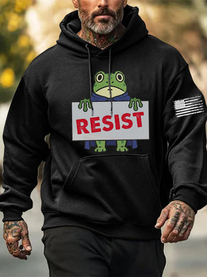 Men's Frog Resist Printed Hoodie