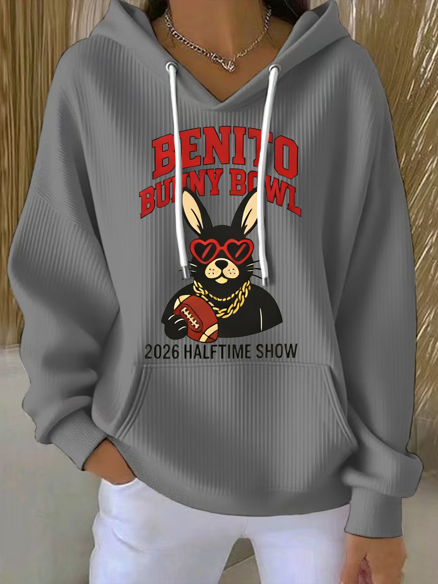 Women's Bunny Bowl Halftime Show Hoodie