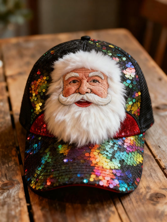 Retro Christmas Santa  Casual Hat