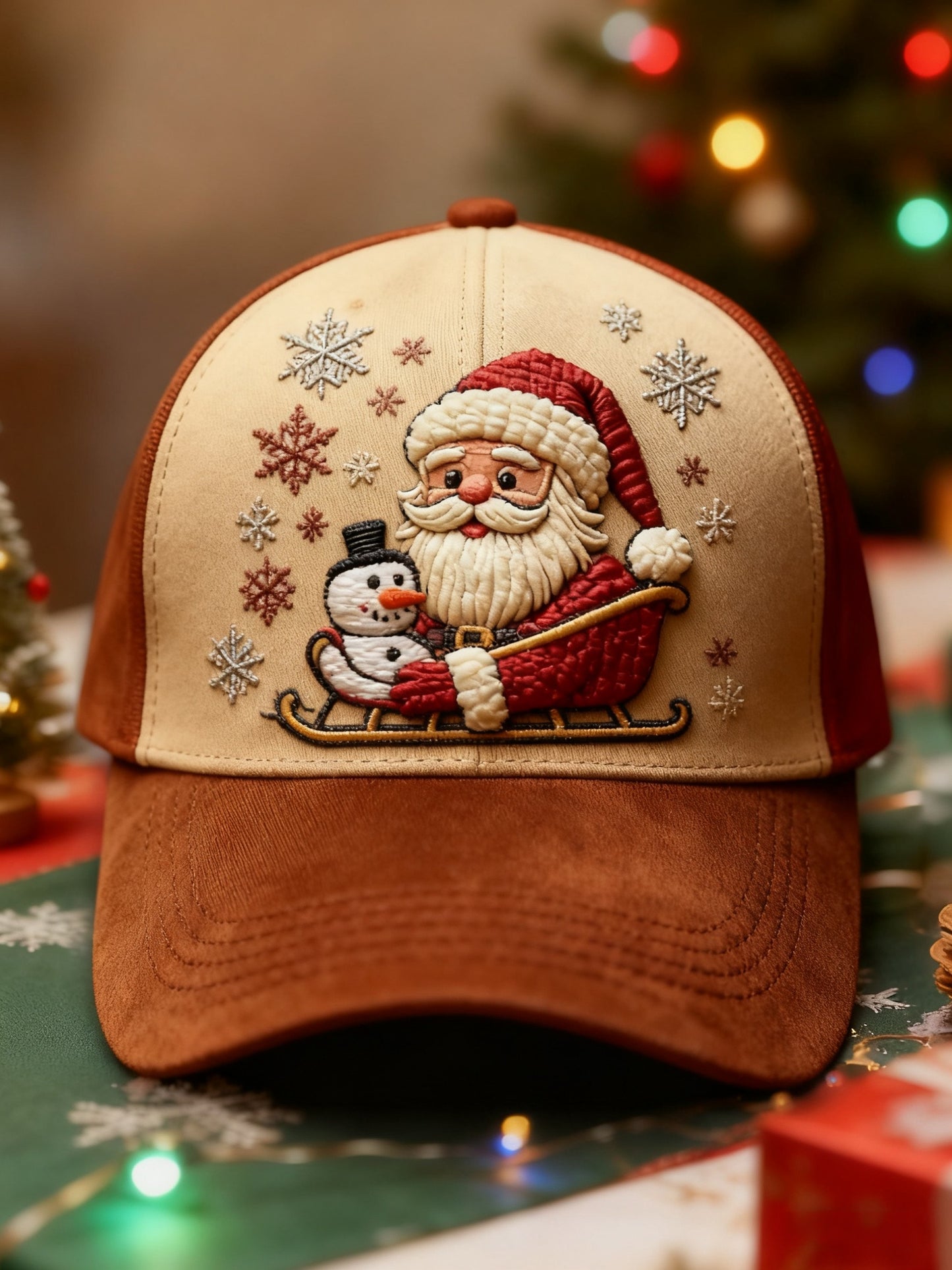 Retro Christmas Santa  Casual Hat