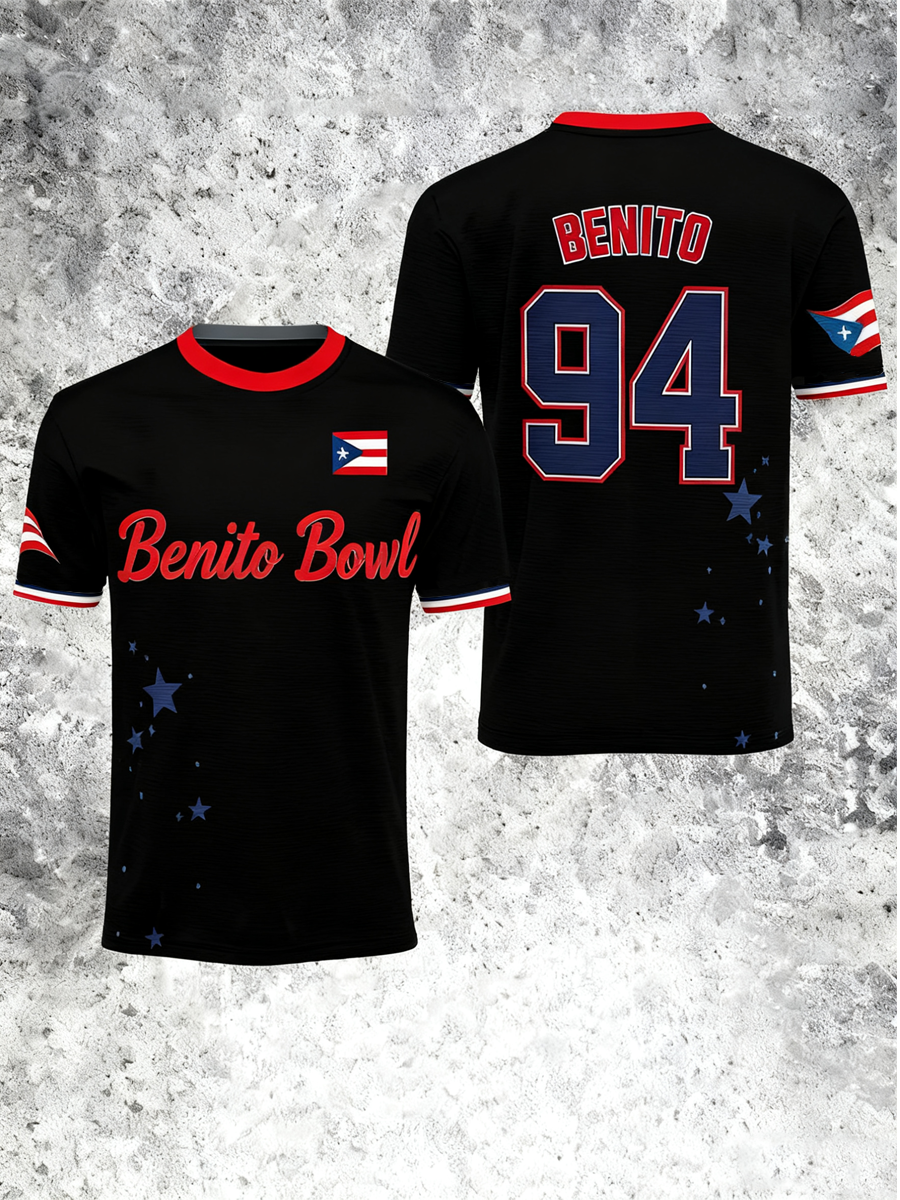 Men's benito bowl Print short sleeves t-shirt