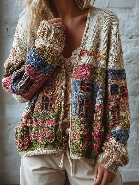 Women's Architectural Aesthetic Cardigans