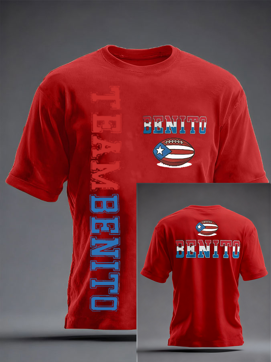 Men's Team benito short sleeves t-shirt