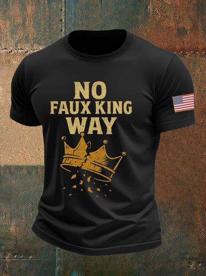 Men's No Kings Printed T-shirt
