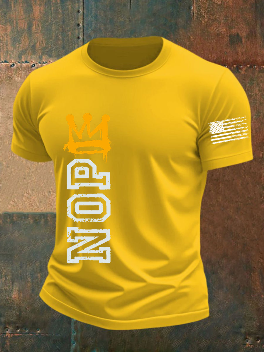 Men's No Kings Protest Sign Nope T-shirt