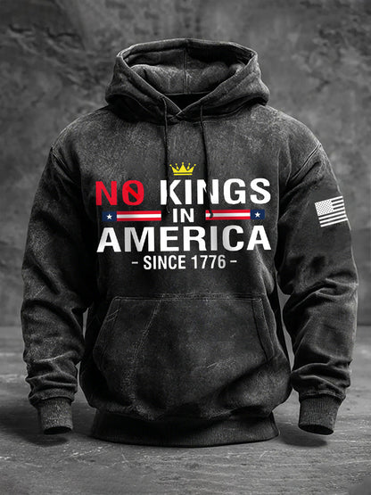 Men's 'No Kings in America Since 1776' Hoodies