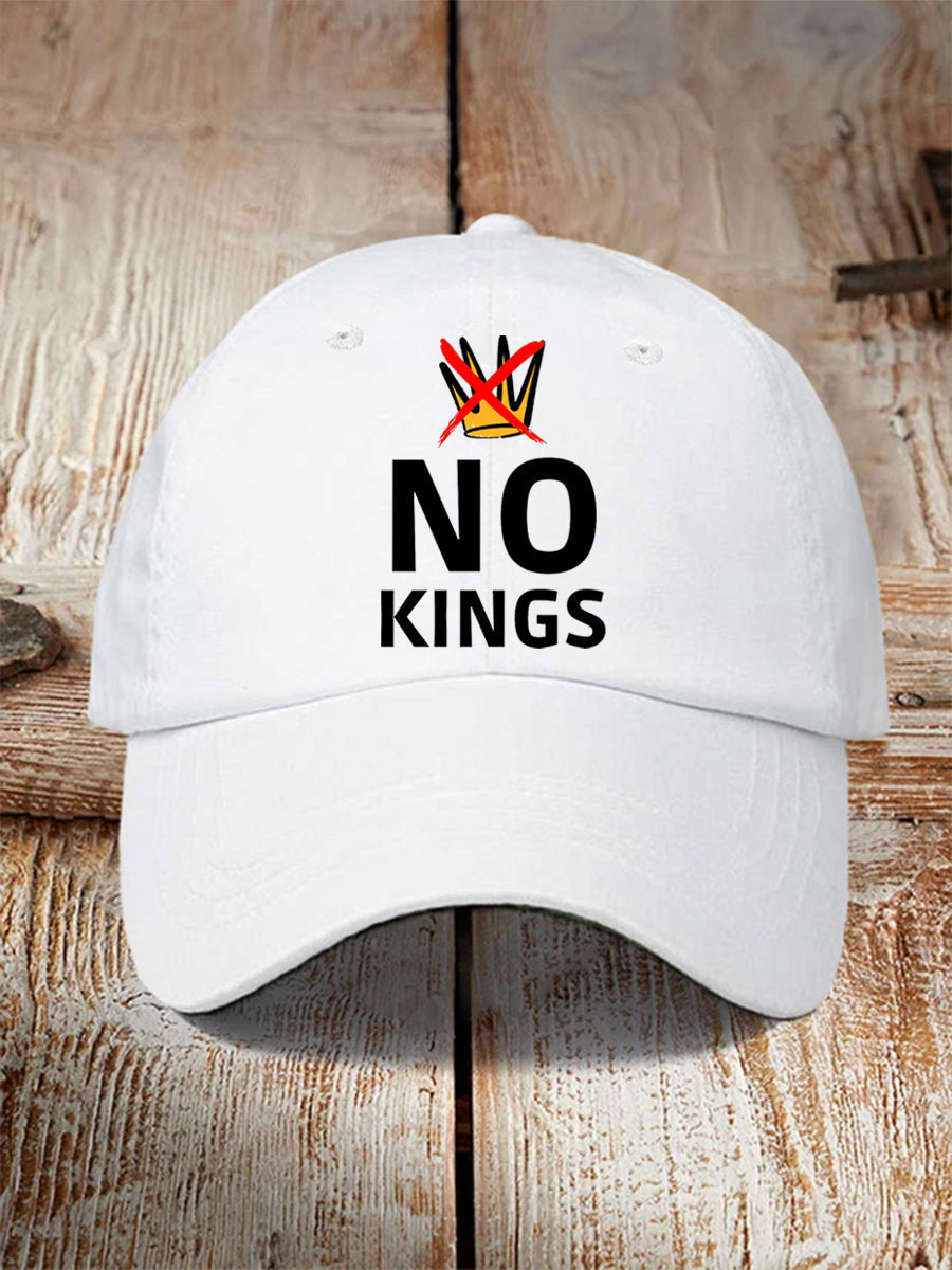 Unisex No Kings Hat