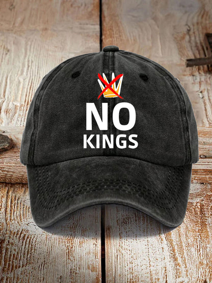 Unisex No Kings Hat