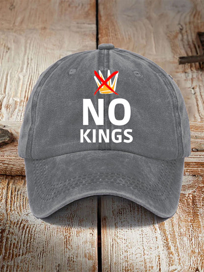 Unisex No Kings Hat