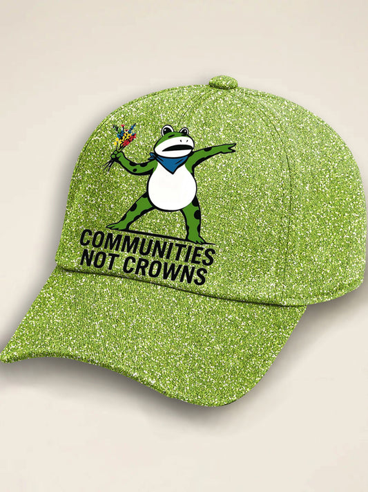 Unisex Resist Frog Print Hat