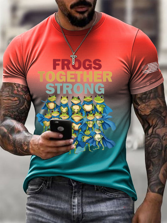 Portland Resist FDT Print Casual T-Shirt