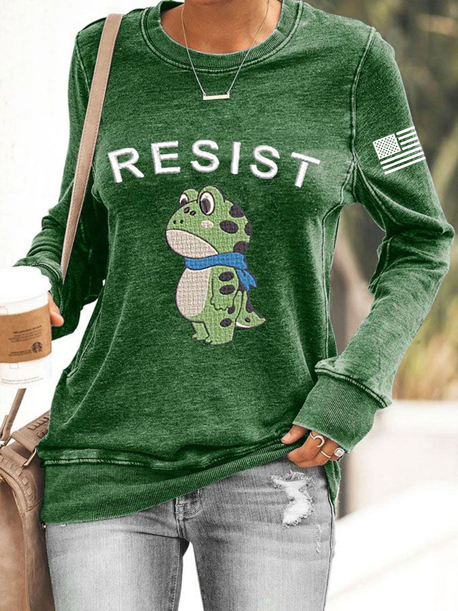 Women's Portland Frog Resist Sweatshirt