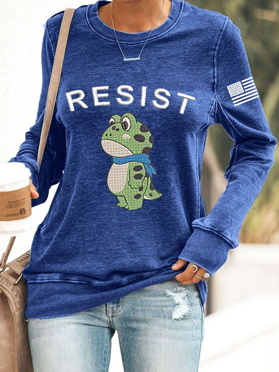 Women's Portland Frog Resist Sweatshirt