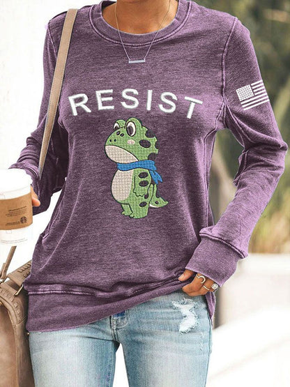 Women's Portland Frog Resist Sweatshirt